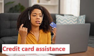 Credit card assistance
