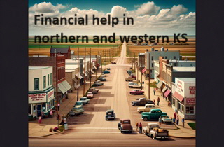 Financial help in northern and western KS