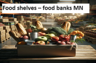 Food shelves  food banks MN