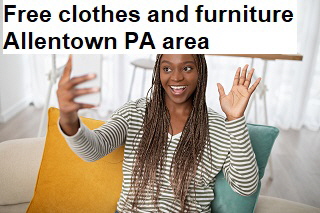 Free clothes and furniture Allentown PA area