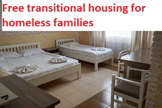 Free transitional housing for homeless families