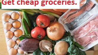 Get cheap groceries