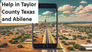 Help in Taylor County Texas and Abilene