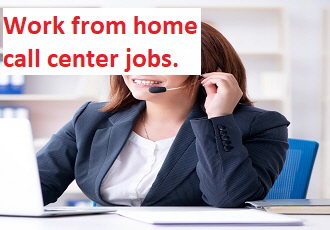 Work from home call center jobs
