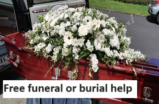 Free funeral or burial help