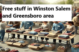 Free stuff in Winston Salem and Greensboro area